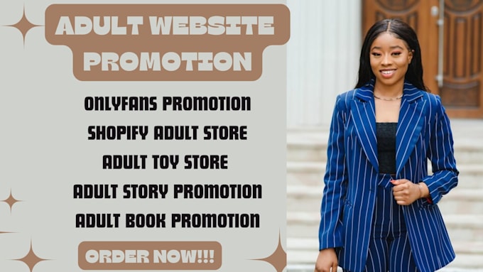 Bestseller - adult web promotion erotic book promotion, adult toy, shopify store sales