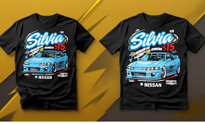 Gig Preview - Make amazing and dream car t shirt designs for you