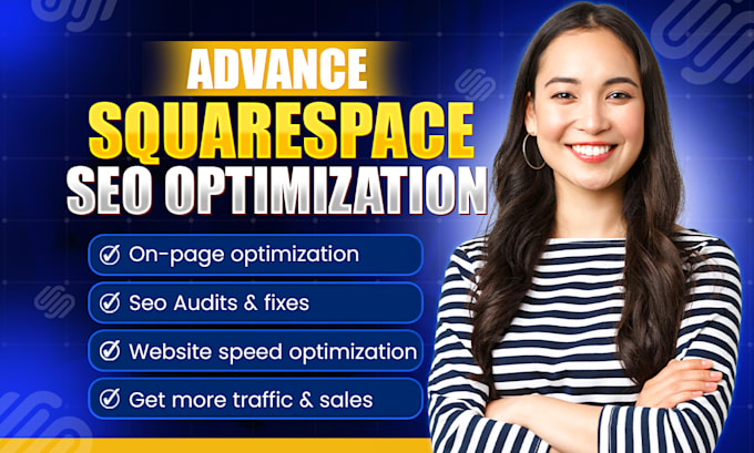 Gig Preview - Perform expert squarespace SEO to boost your website rankings