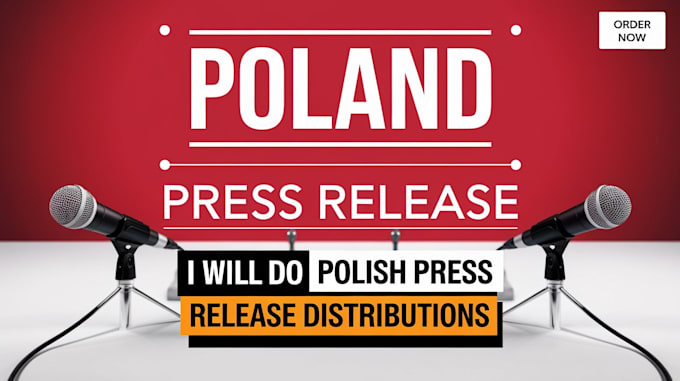 Gig Preview - Do polish press release distributions 4u