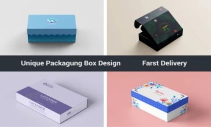 Gig Preview - Design product packaging label and delivery box design