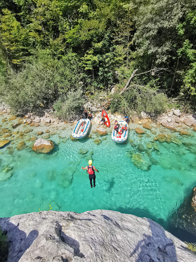 Bestseller - share flyfishing or rafting stories from slovenias soca river