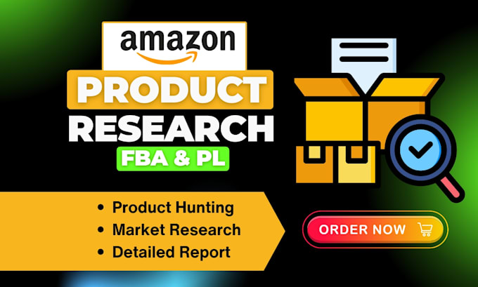 Gig Preview - Do amazon product hunting and amazon fba product research for private labelling