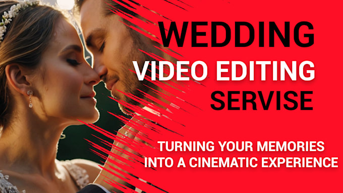 Gig Preview - Provide professional wedding video editing highlights and reels