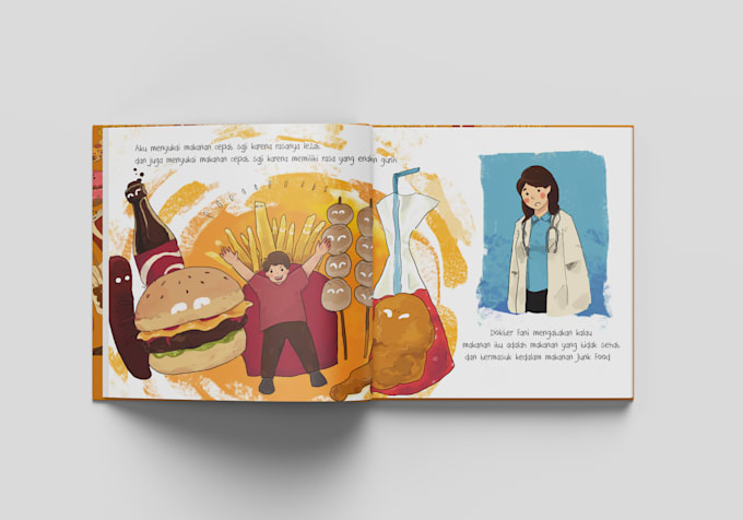 Gig Preview - Create children book illustrations, comic and artworks