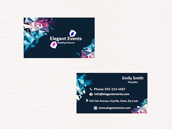 Gig Preview - Design creative business card with in 1 day