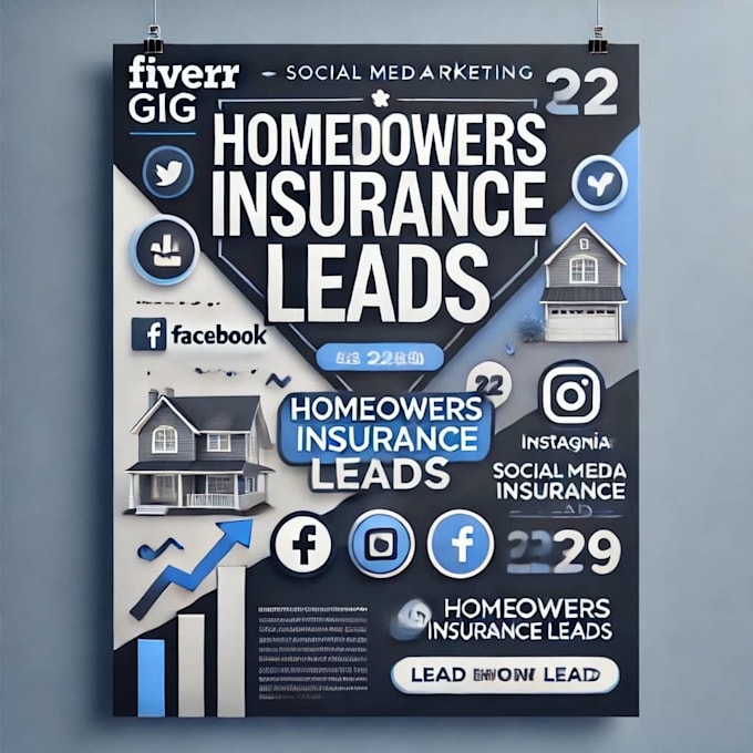 Gig Preview - Insurance leads homeowner leads homeowner insurance life insurance