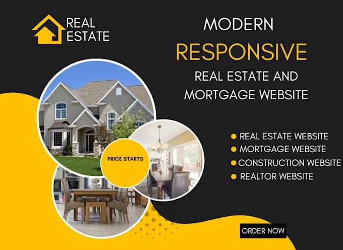 Gig Preview - Build modern real estate website with houzez theme homey wp residence wp rentals