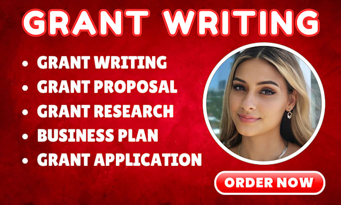 Gig Preview - Do grant writing grant proposal business plan grant research grant application