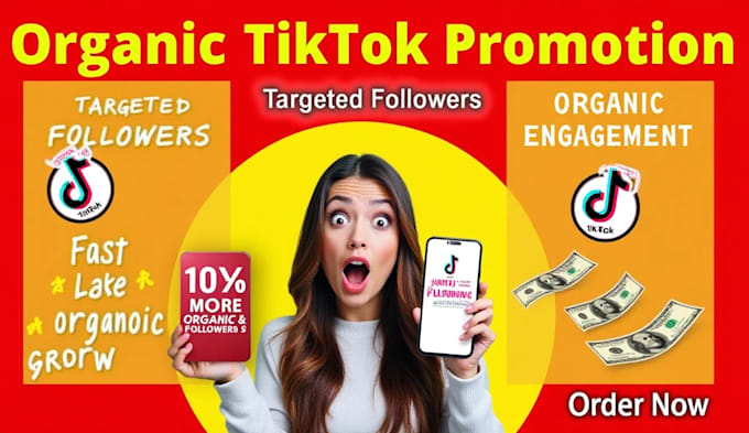 Gig Preview - Be tiktok manager grow organic followers, do monetization, promotion