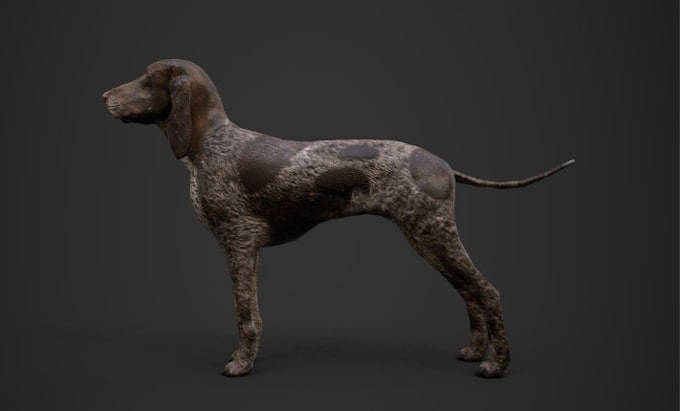 Gig Preview - Do 3d low poly animal character model, 3d creature, 3d dog model 3d animal model