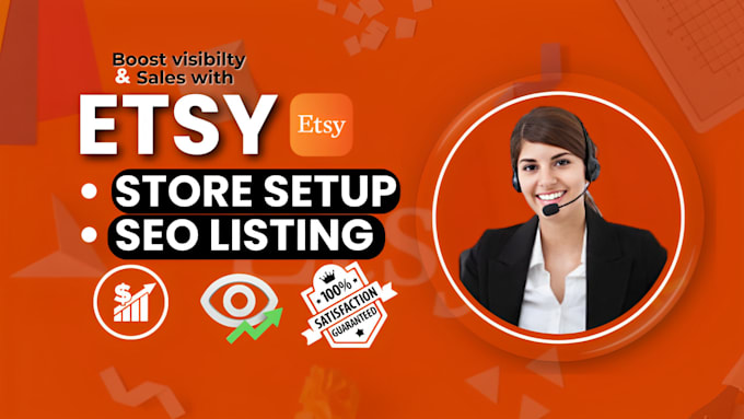 Bestseller - do etsy store setup etsy listing etsy optimized store etsy SEO listing