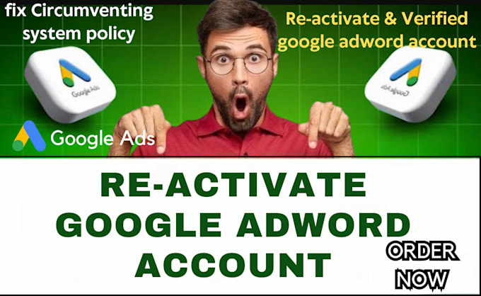 Bestseller - fix google ads suspension and circumventing system policy suspension