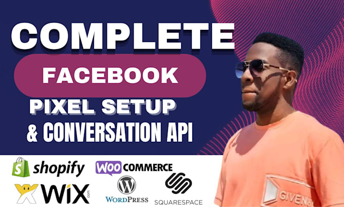 Gig Preview - Do tiktok pixel setup facebook pixel conversion api conversion tracking