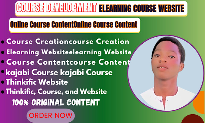 Gig Preview - Write online course content, elearning course, course curriculum to thinkific