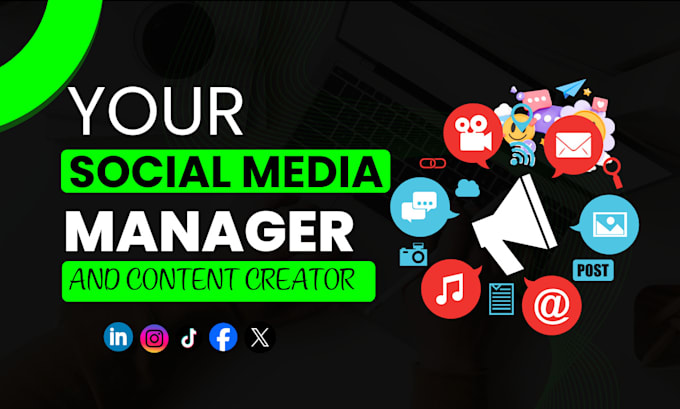 Gig Preview - Be your social media manager and content creator for instagram and facebook