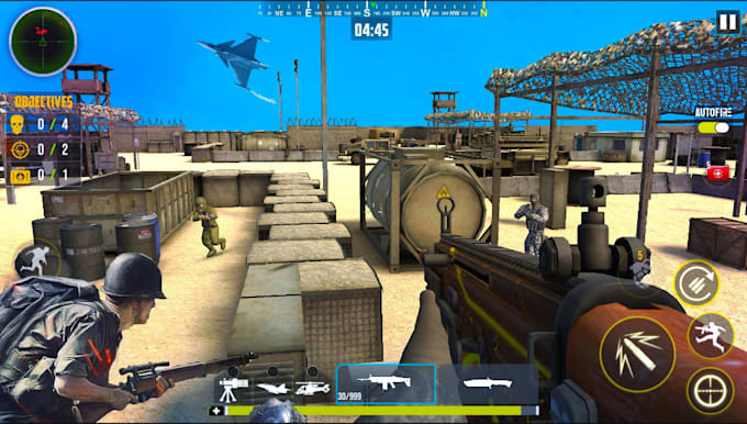 Gig Preview - Build fps, rts open world arena shooter game, tps survival multiplayer game,p2e