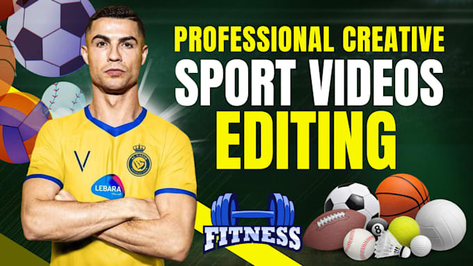 Bestseller - do professional gym , fitness, workout and sports video editing