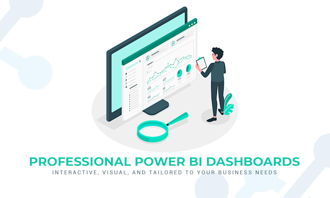 Gig Preview - Build a professional power bi dashboard for data analysis and business insights