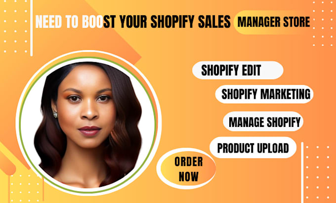 Gig Preview - Create shopify development boost shopify sales dropshipping