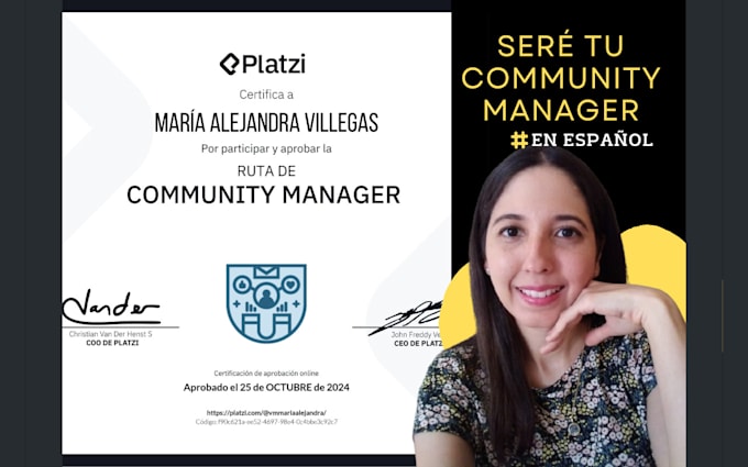 Gig Preview - Seré tu community manager en español