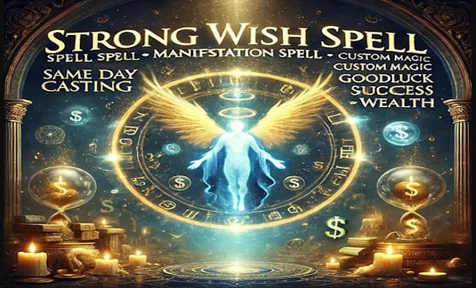 Gig Preview - Cast a strong wish spell, manifestation, goodluck within 24hrs