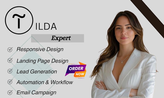 Gig Preview - Design tilda website tilda website redesign tilda ecommerce store