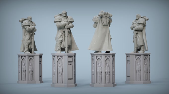 Gig Preview - Build custom 3d terrain miniature for tabletop rpg 3d modelling,zbrush bust,stl