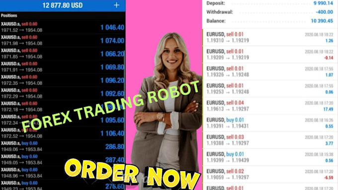 Gig Preview - Provide profitable forex trading robot, forex bot, forex ea bot, profitable ea