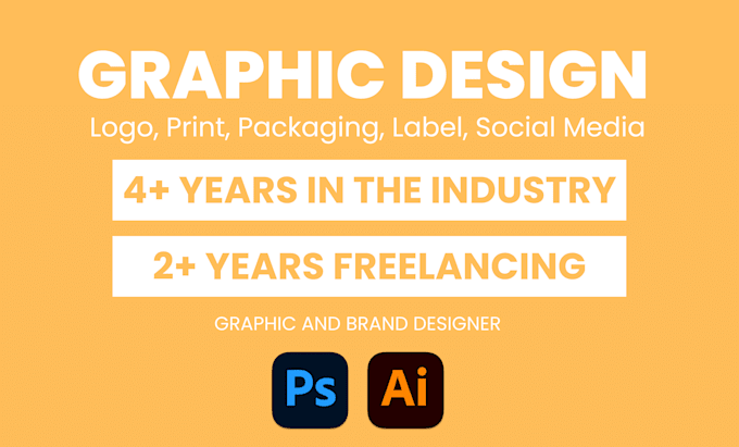 Bestseller - do graphic design, logo, print, packaging, label, social media