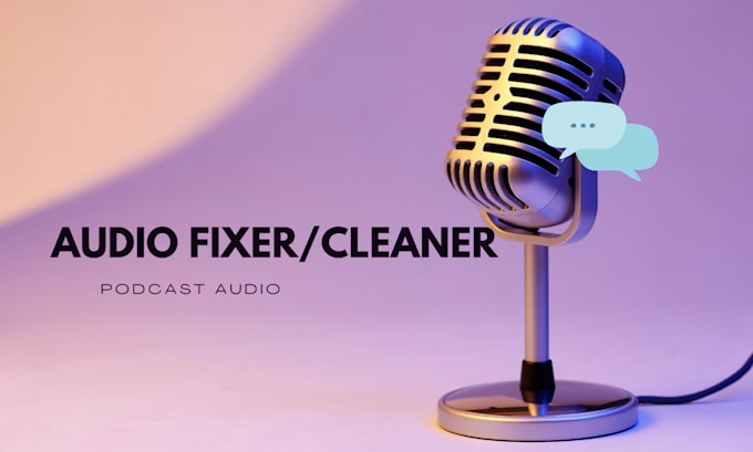 Bestseller - clean, edit, fix and convert your audio file