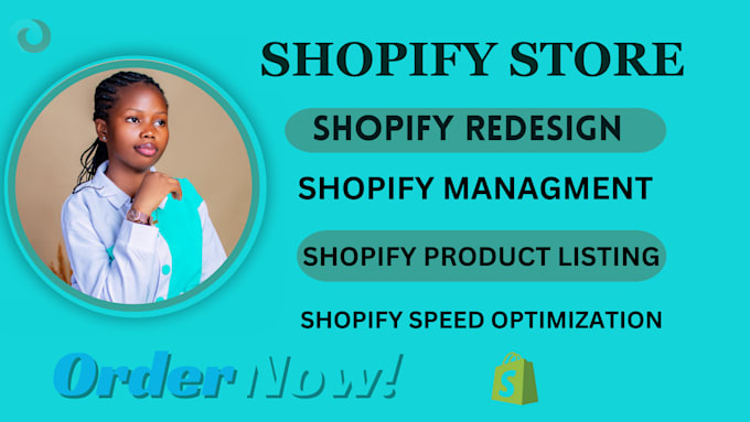 Gig Preview - Build 7 figure shopify dropshipping store design revamp manage shopify sales SEO