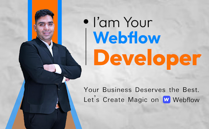 Gig Preview - Design and develop a stunning webflow website or figma to webflow expert