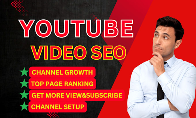 Bestseller - do best youtube video SEO and channel growth manager