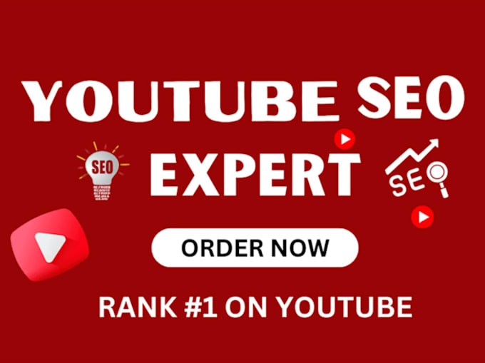 Gig Preview - Do best youtube video SEO expert optimization and channel growth manager