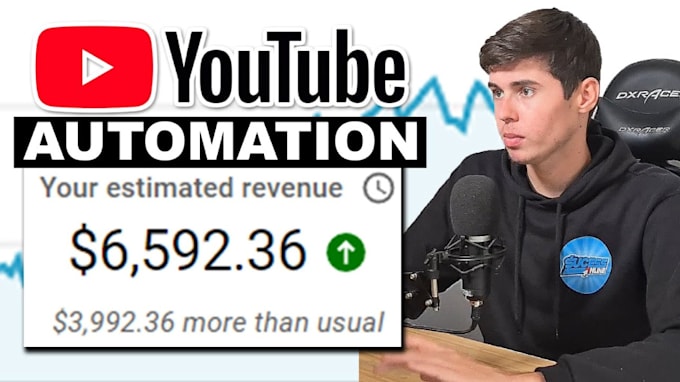 Gig Preview - Boost your income with cash cow youtube, tiktok automation