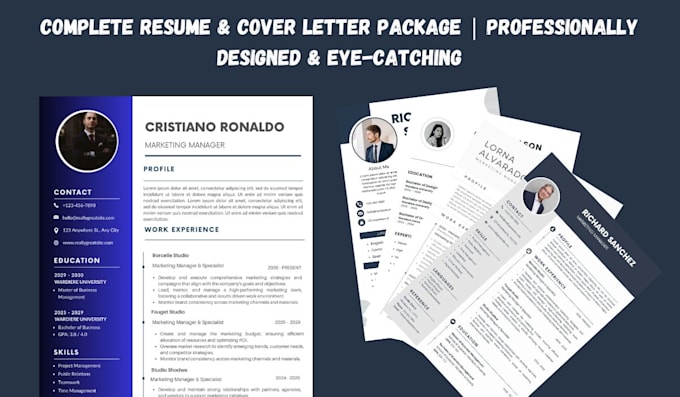 Gig Preview - Design a professional resume to boost your career