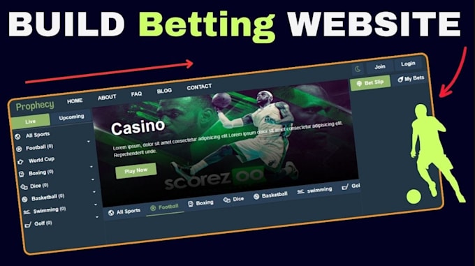 Gig Preview - Develop sport bet app, sport bet website, slot, crash game poker igaming website