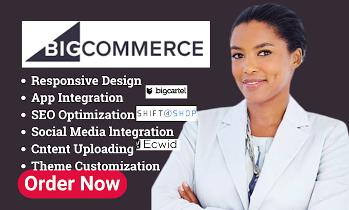 Bestseller - design, customize, and fix bugs in bigcommerce and shopify  ecommerce website