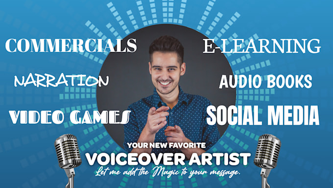 Gig Preview - Deliver high quality voice overs for your project