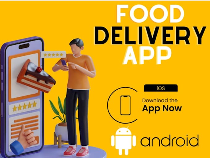 Gig Preview - Make food delivery app, grocery app, restaurant app for your brand