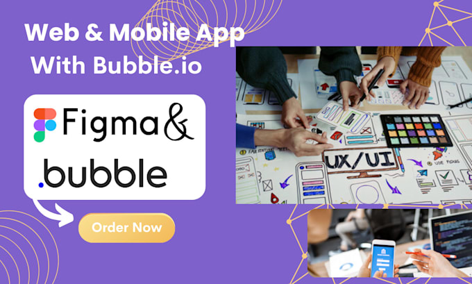 Gig Preview - Bubble io saas mvp web application bubble app bubble website developer bubble