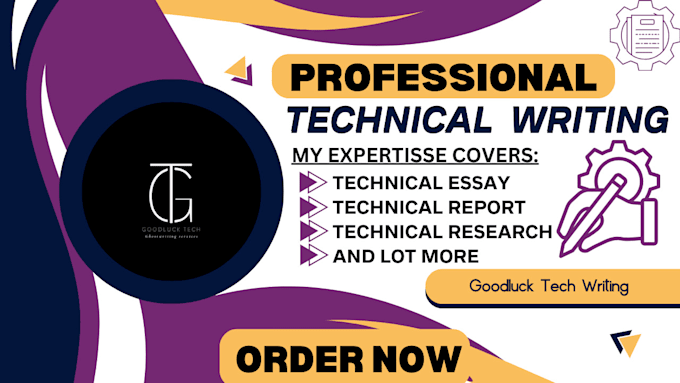 Gig Preview - Do technical writing, report writing, technical paper on cybersecurity, ai