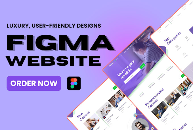 Gig Preview - Design figma website, figma design, figma website ui ux