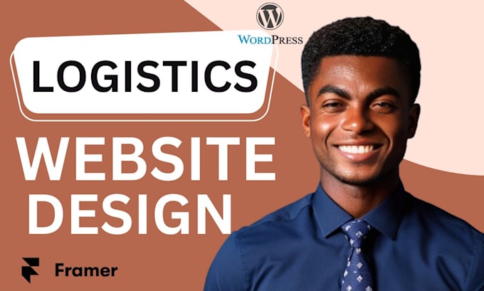 Gig Preview - Design logistics website, dispatch website with wordpress