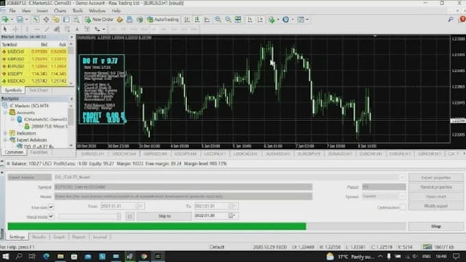 Gig Preview - Do custom indicator robot forex expert advisor mt4 bot mt5 bot using mql4 mql5