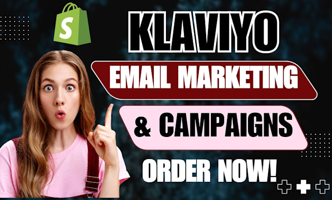 Gig Preview - Setup klaviyo email marketing email automation flows email campaign email design