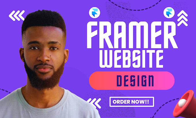 Gig Preview - Framer website design figma to framer website framer landing page design figma