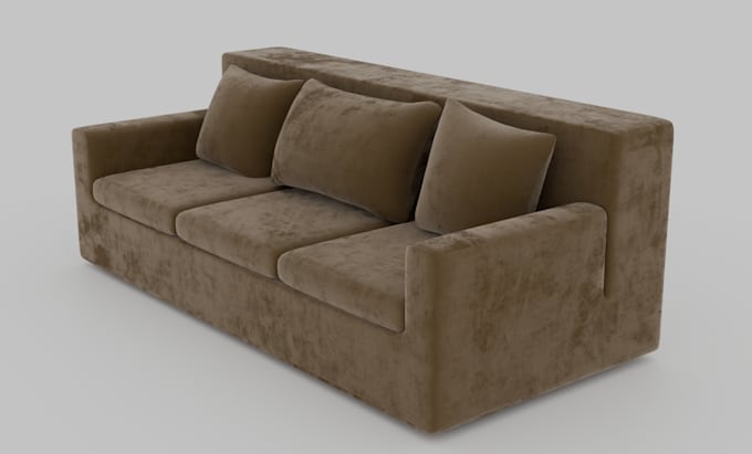 Gig Preview - 3d furniture interior modeling and rendering