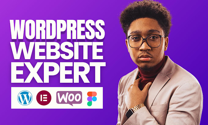 Gig Preview - Create wordpress website, revamp wordpress design, redesign website development